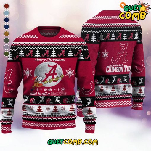 Alabama Crimson Tide Merry Christmas Limited Edition Sweater