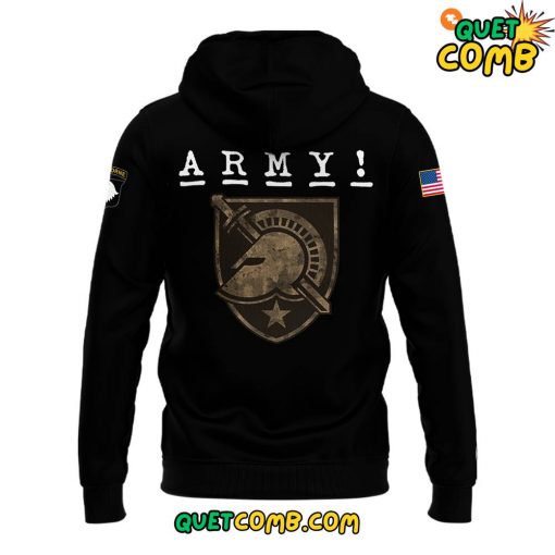 Army Black Knights Airborne Alternate Limited Edition Black Hoodie