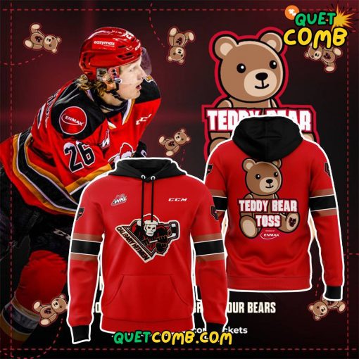 Calgary Hitmen x Teddy Bear Toss 2024 Limited Edition Hoodie