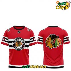 Chicago Blackhawks Winter Collection 2024 Custom Name T-shirt