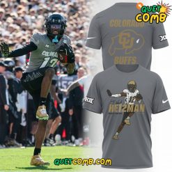 Colorado Buffaloes Travis Hunter “HE12MAN” Gray T-shirt