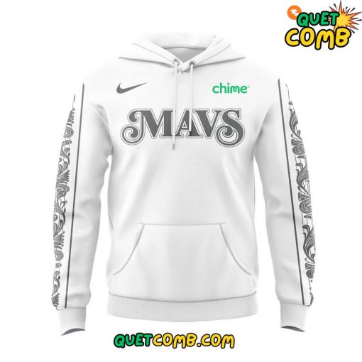 Dallas Mavericks City Edition White Hoodie