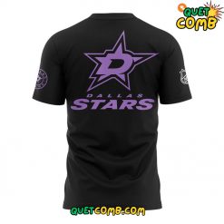 Dallas Stars Hockey Fights Cancer Night 2024 Limited Edition Tshirt