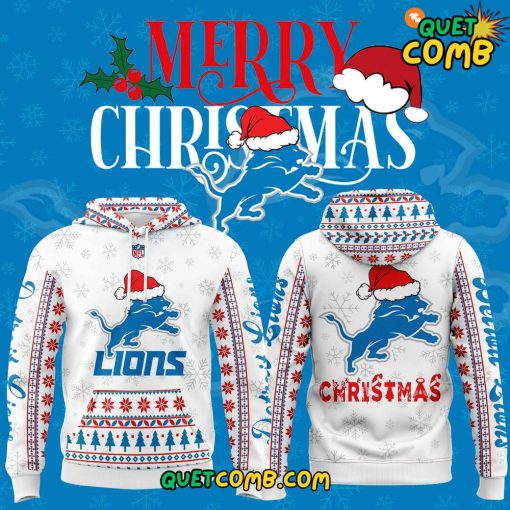 Detroit Lions 2024 Christmas Limited Hoodie