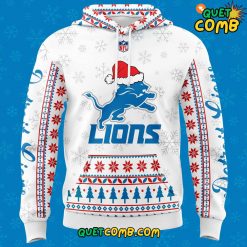 Detroit Lions 2024 Christmas Limited Hoodie