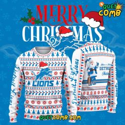 Detroit Lions 2024 Christmas Limited Sweater