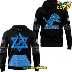 Detroit Lions 2024 Happy Hanukkah Limited Edition Hoodie