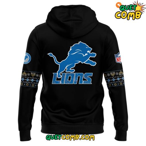 Detroit Lions 2024 Happy Hanukkah Limited Edition Hoodie