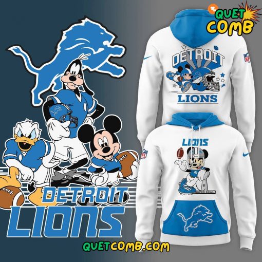 Detroit Lions x Disney  Limited Edition Blue Hoodie