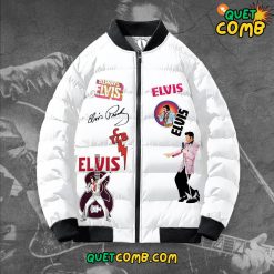 Elvis Presley 3D Bomber Puffer Jacket Limited Edition