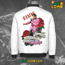 Elvis Presley 3D Bomber Puffer Jacket Limited Edition