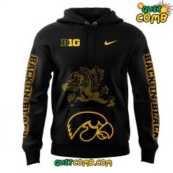 Iowa Hawkeye Back In Black 2024 Limited Edition Hooide