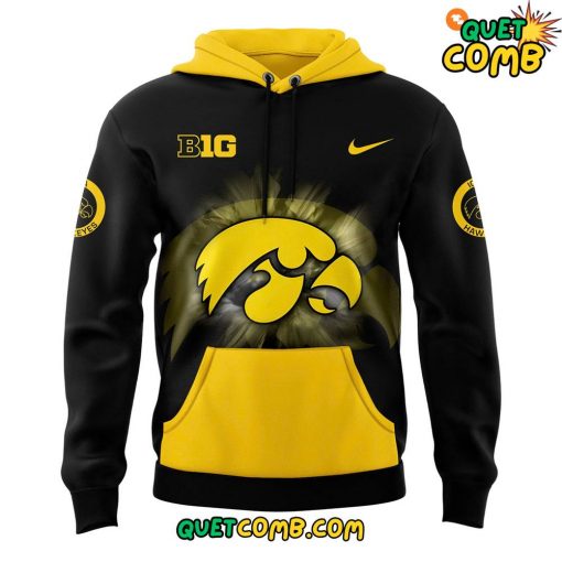 Iowa Hawkeye Back In Black 2024 Limited Edition Yellow Hooide