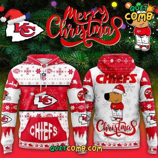 Kansas City Chiefs “Chill Guy” Merry Christmas 2024 Limited Edition Hoodie