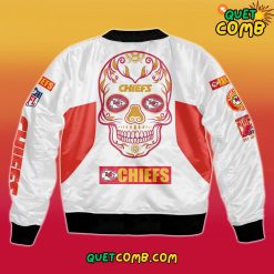 Kansas City Chiefs Skull Bomber Jacket