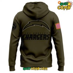 Los Angeles Chargers Salute to Service 2024 Camo Hoodie