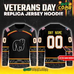 Maryland Black Bears Veterans Day 2024 Hockey Jersey