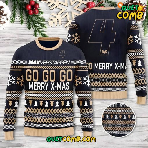 Max Verstappen Merry X-Mas 2024 Limited Edition Sweater