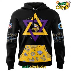 Minnesota Vikings 2024 Happy Hanukkah Limited Edition Hoodie