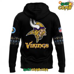 Minnesota Vikings 2024 Happy Hanukkah Limited Edition Hoodie