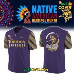 Minnesota Vikings Native American Heritage Month 2024 Football Jersey