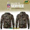 Minnesota Vikings  Salute to Service  2024 Purple Hoodie