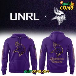 Minnesota Vikings  Salute to Service  2024 Purple Hoodie