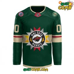 Minnesota Wild Native American Heritage 2024 Limited Edition Hockey Jersey