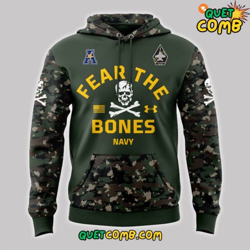 Navy Midshipmen Angel Of Death Jolly Rogers 2024 Camo Hoodie