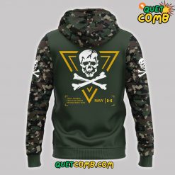 Navy Midshipmen Angel Of Death Jolly Rogers 2024 Camo Hoodie