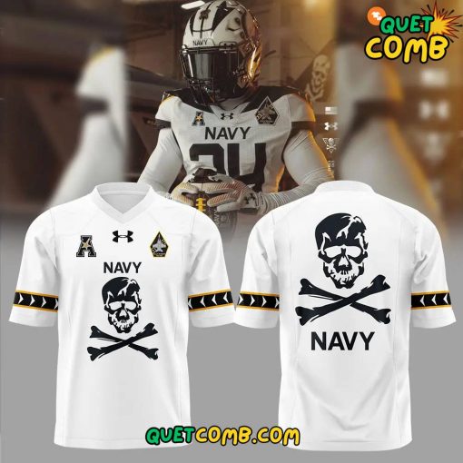 Navy Midshipmen Fear the Bones Limited Edition Football Jersey