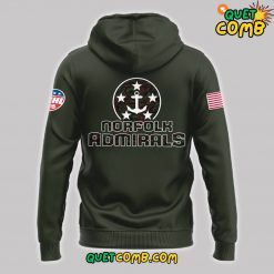 Norfolk Admirals Military Appreciation Theme 2024 Hoodie