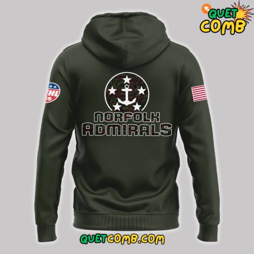 Norfolk Admirals “Military Appreciation Theme” 2024 Hoodie