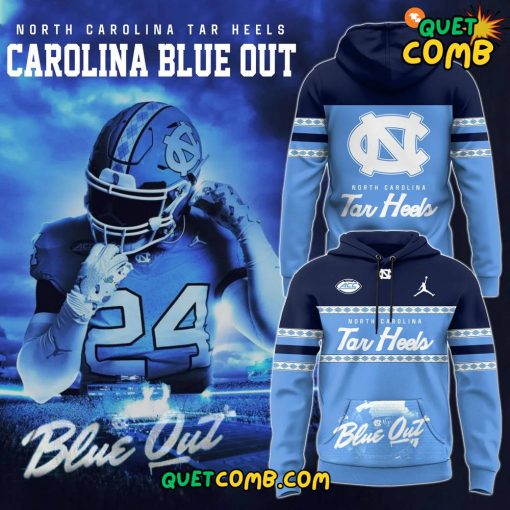 North Carolina Tar Heels Blue Out Theme Limited Edition Hoodie