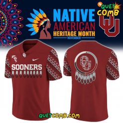 Oklahoma Sooners Native American Heritage Month 2024 Football Jersey