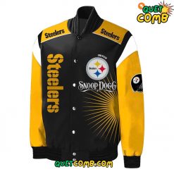 Pittsburgh Steelers x Snoop Dogg Iconic Bomber Jacket