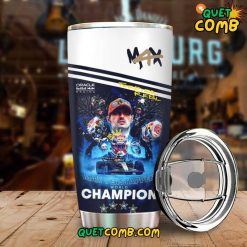 Red Bull Racing Max Verstappen World Champion 2024 Tumbler