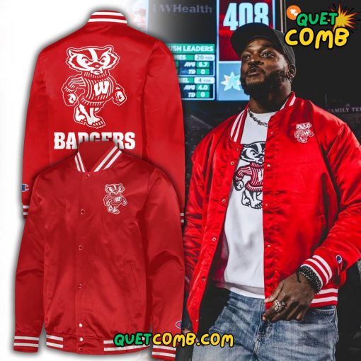 Ryan Ramczyk x Wisconsin Badgers Limited Edition Bomber Jacket