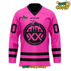 Saint John Sea Dogs x Pink in the Rink 2024 Hockey Jersey