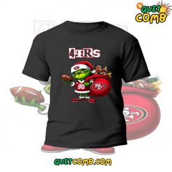 San Francisco 49ers x The Grinch Merry Christmas 2024 Tee