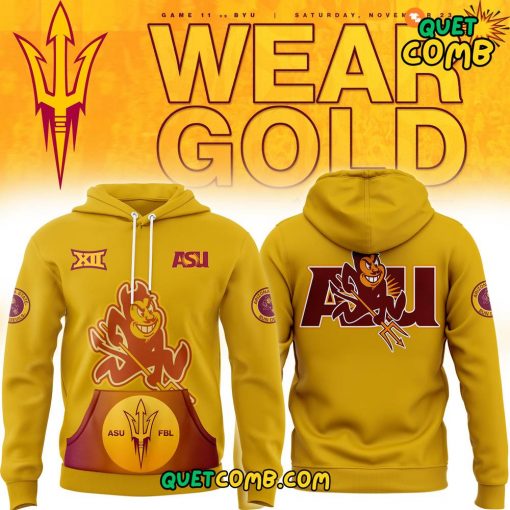 Sun Devil Football x Homecoming “Wear Gold” Limited Edition Hoodie