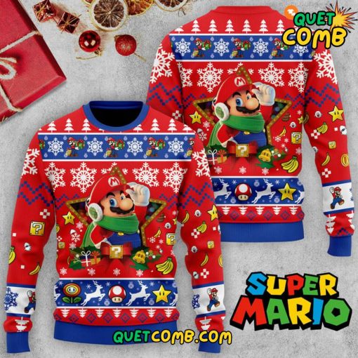 Super Mario Ugly Christmas Limited Edition Sweater