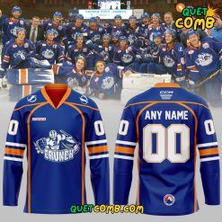 Syracuse Crunch 10th Anniversary of the Toyota Custom Name Hockey Jersey