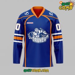 Syracuse Crunch 10th Anniversary of the Toyota Custom Name Hockey Jersey