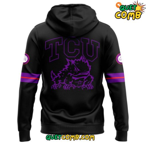 TCU Horned Frogs 2024 Black ‘Go Frogs’ Limited Edition Purple Hoodie