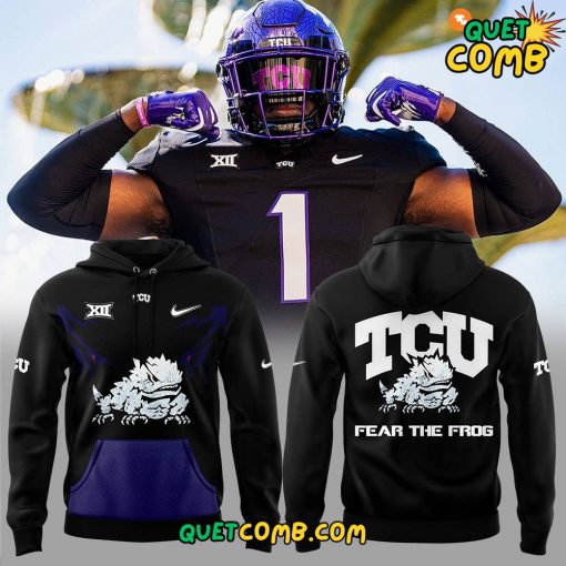 TCU Horned Frogs 2024 “Fear the frog” Limited Hoodie