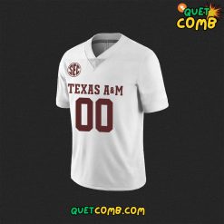 Texas A&M Aggies “Gig ‘Em” Limited Edition White Football Jersey