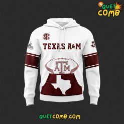 Texas AM Aggies Gig Em Limited Edition White Hoodie