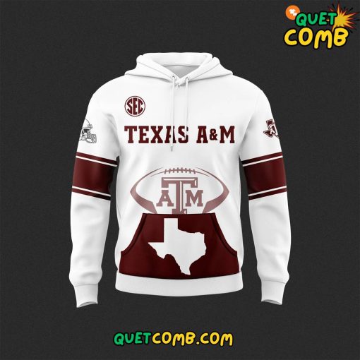 Texas A&M Aggies “Gig ‘Em” Limited Edition White Hoodie