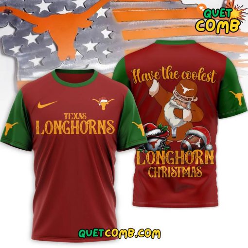 Texas Longhorns ” Have The Coolest” Christmas Limited Edition Tee